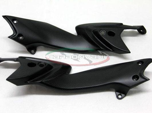 Carbonvani, CARBONVANI MV Agusta Rivale Carbon Seat Side Fairing Panels Kit