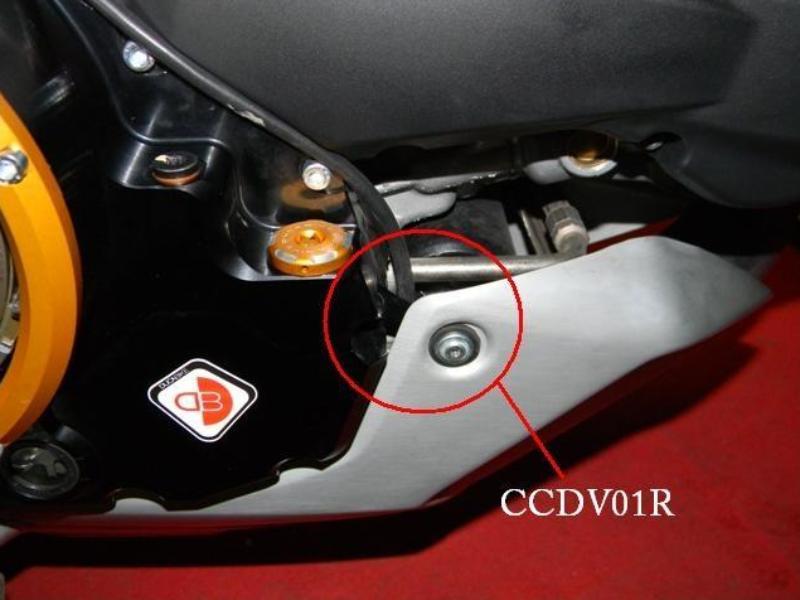 Ducabike, CCDV01R - DUCABIKE Ducati Multistrada 1200 (10/17) Support Tag