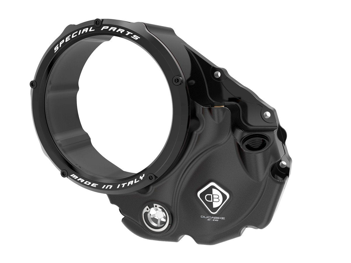 Ducabike, CCDV04 - DUCABIKE Ducati Oil Bath Clear Clutch Cover