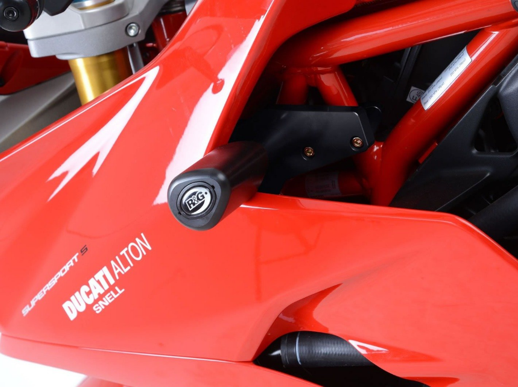 R&G Racing, CP0428 - R&G RACING Ducati Supersport 939 Frame Crash Protection Sliders "Aero"