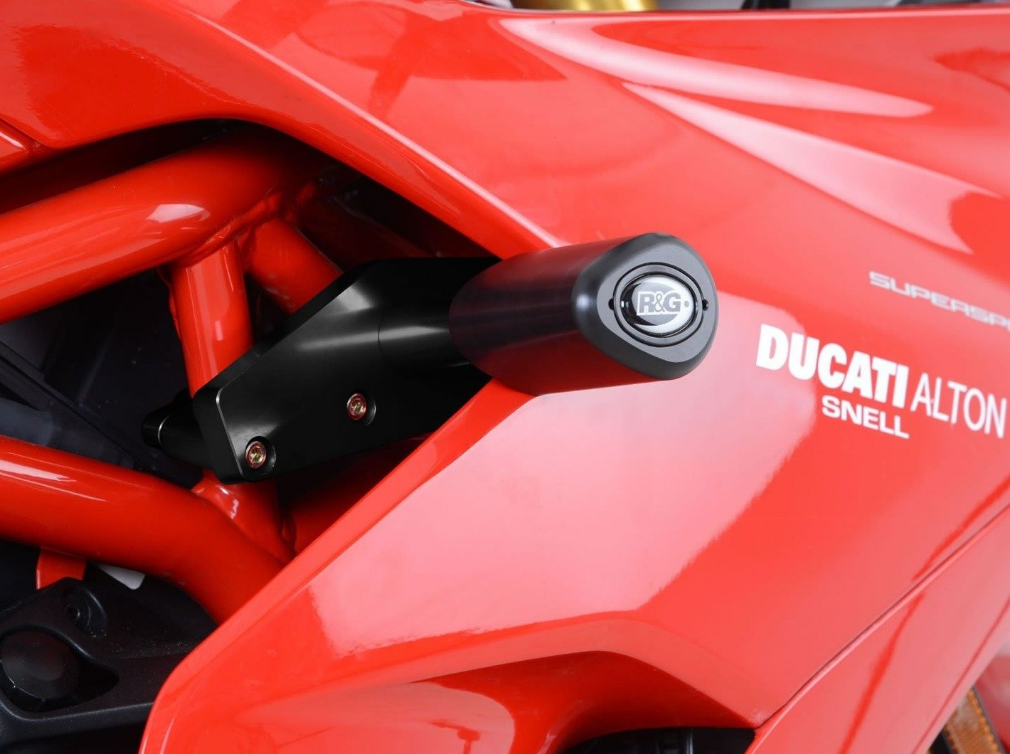 R&G Racing, CP0428 - R&G RACING Ducati Supersport 939 Frame Crash Protection Sliders "Aero"