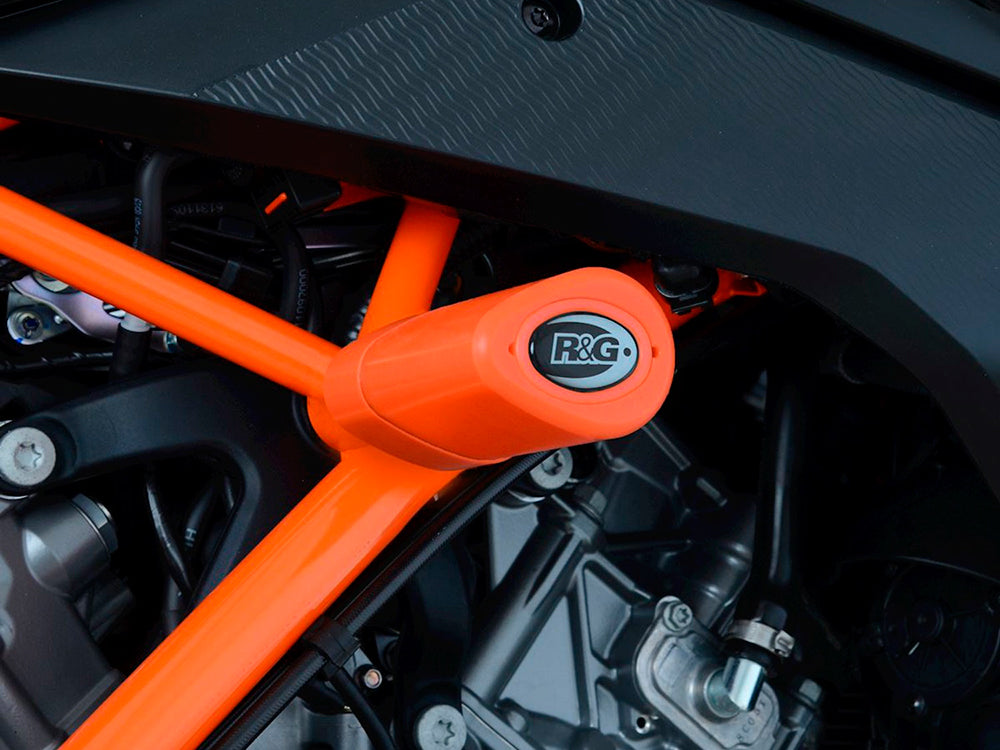 R&G Racing, CP0499 - R&G RACING KTM 1290 Super Duke R (14/19) Frame Crash Protection Sliders "Aero"