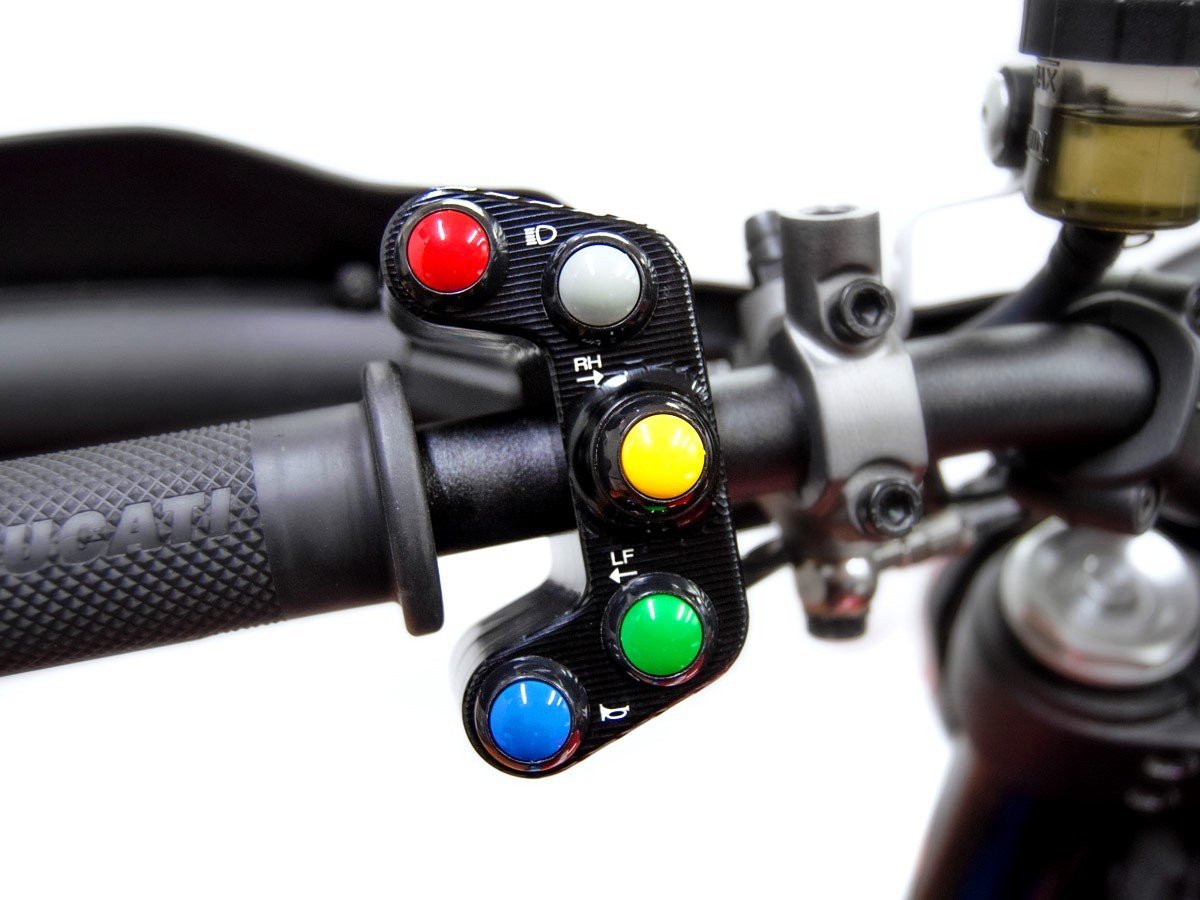 Ducabike, CPPI13 - DUCABIKE Ducati 7 Buttons Switched Handlebar (street edition)