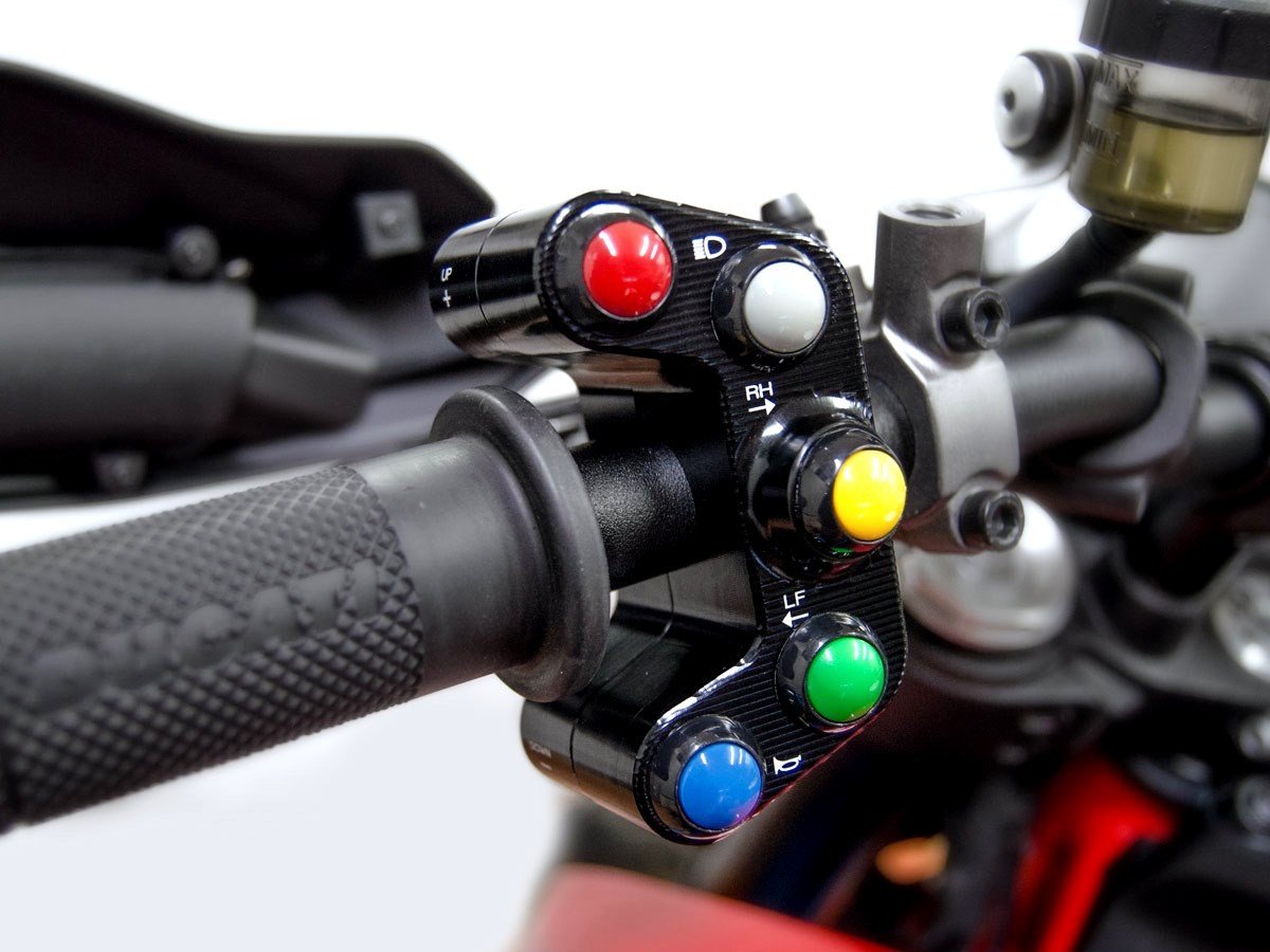 Ducabike, CPPI13 - DUCABIKE Ducati 7 Buttons Switched Handlebar (street edition)