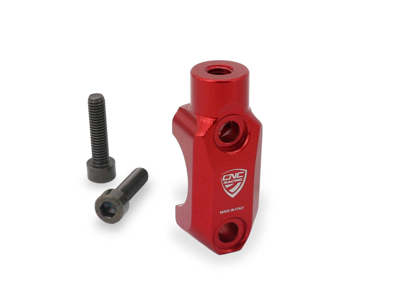 CNC Racing, CV022 - CNC RACING Ducati Monster / Streetfighter Brembo Master Cylinder Clamp (mirror mount tread M8; clockwise)