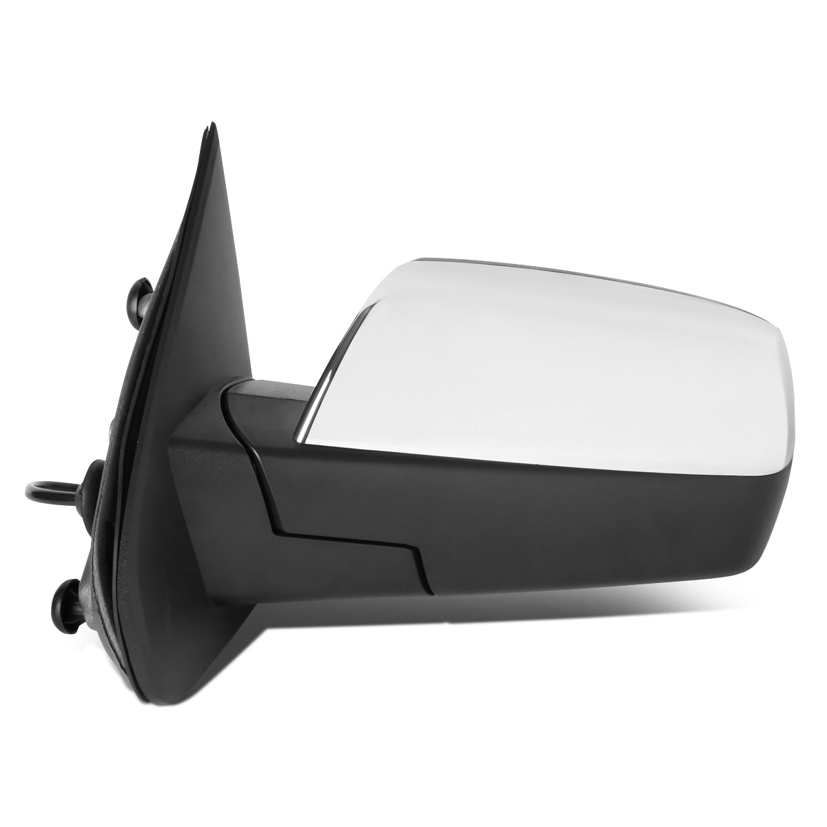 CAAP, Chrome Powered Heated Side View Mirror (Left) 14-18 Chevy Silverado GMC Sierra