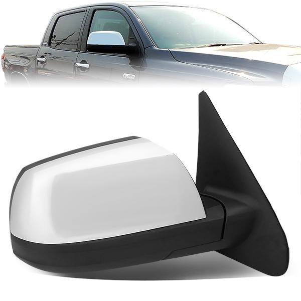 CAAP, Chrome Powered Heated Side View Mirror (Right) 07-18 Toyota Tundra