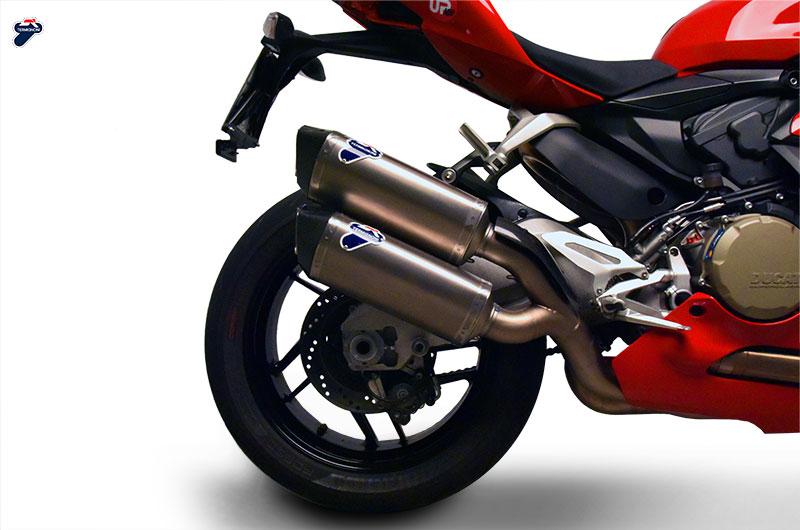 Termignoni, D169 - TERMIGNONI Ducati Panigale 959 Titanium Dual Slip-on Exhaust (EU homologated)