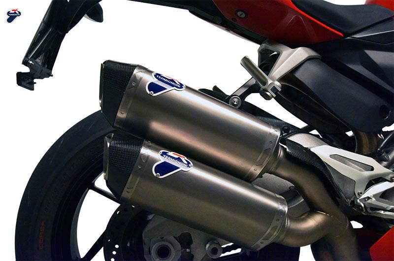 Termignoni, D169 - TERMIGNONI Ducati Panigale 959 Titanium Dual Slip-on Exhaust (EU homologated)