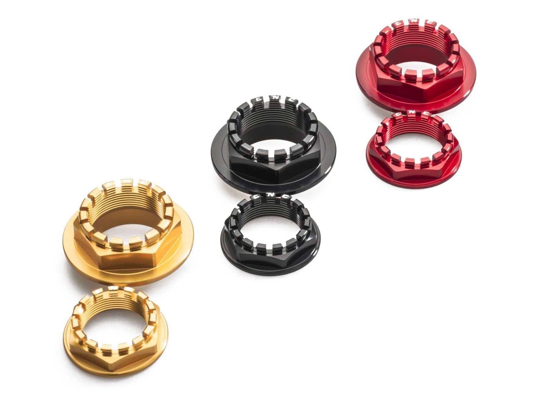 CNC Racing, DA382 - CNC RACING Ducati Rear Wheel Axle Nuts set