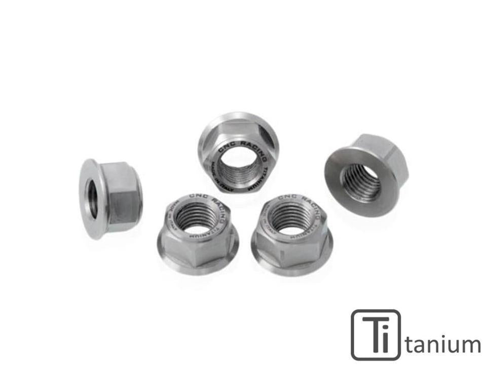 CNC Racing, DA383X - CNC RACING Ducati / MV Agusta Titanium Rear Sprocket Nuts (M10x1.25)