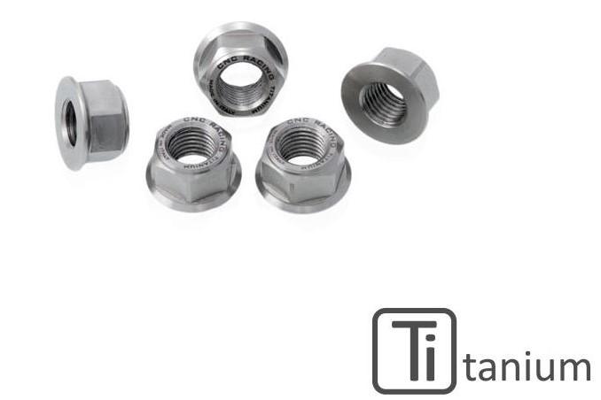 CNC Racing, DA385X - CNC RACING Ducati Titanium Gear Ring Nuts (M8x1.25)