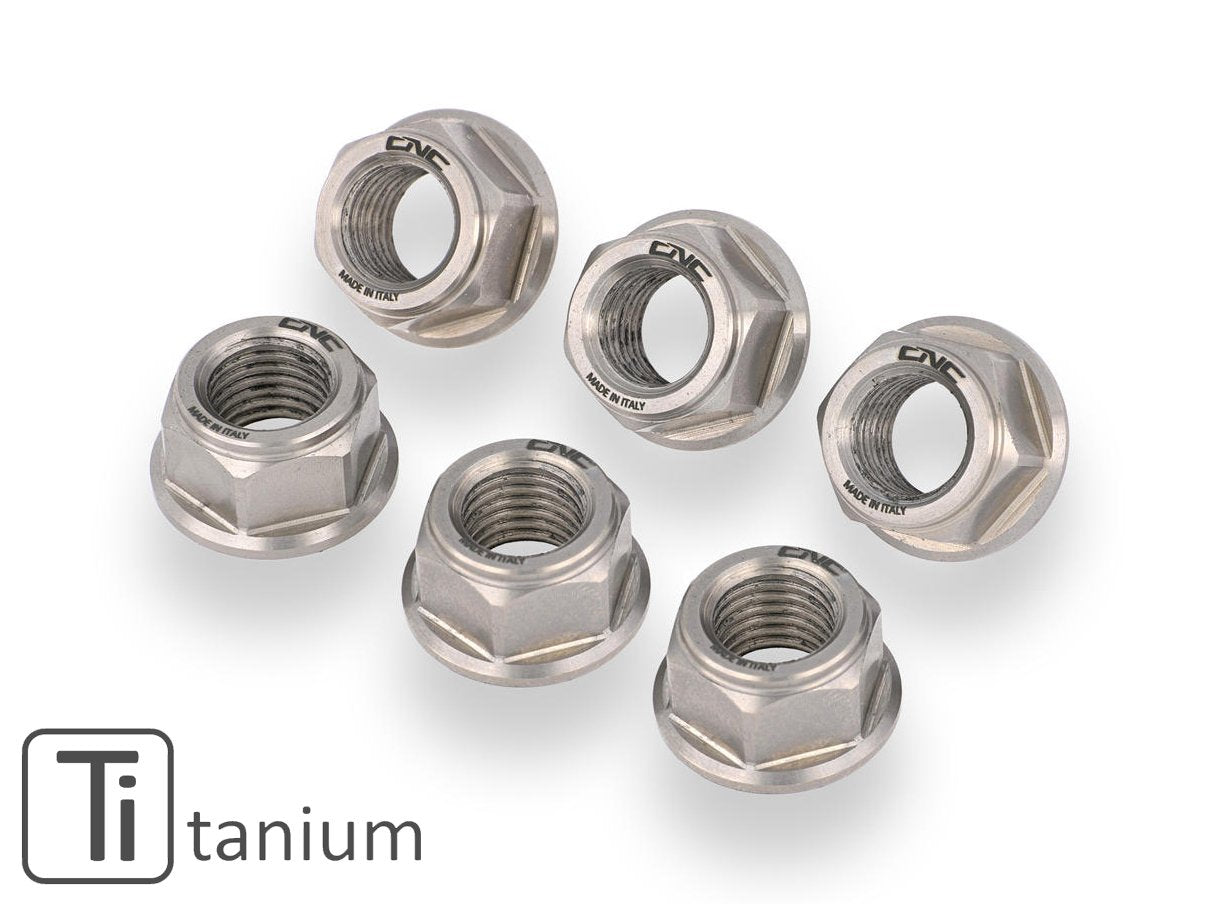 CNC Racing, DA388X - CNC RACING Ducati Titanium Gear Ring Nuts (M8x1.25)