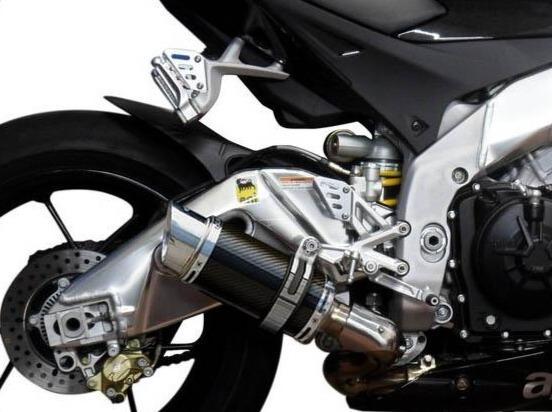 Delkevic, DELKEVIC Aprilia RSV4 (09/14) Slip-on Exhaust Mini 8" Carbon