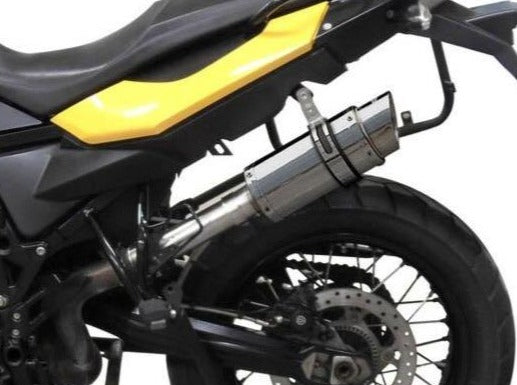 Delkevic, DELKEVIC BMW F650GS / F700GS / F800GS Slip-on Exhaust Mini 8"