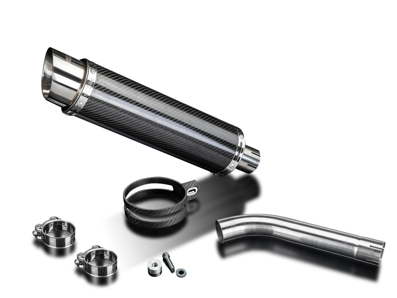 Delkevic, DELKEVIC BMW F750GS / F850GS Slip-on Exhaust DL10 14" Carbon