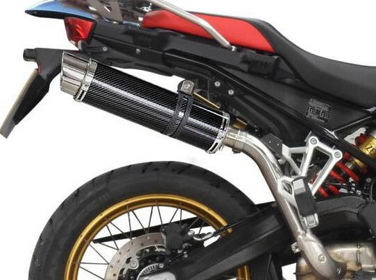 Delkevic, DELKEVIC BMW F750GS / F850GS Slip-on Exhaust DL10 14" Carbon