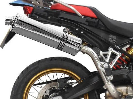 Delkevic, DELKEVIC BMW F750GS / F850GS Slip-on Exhaust Stubby 18"