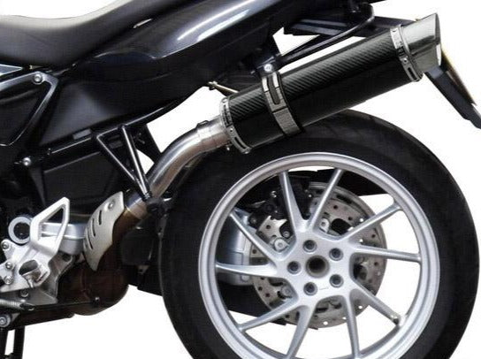 Delkevic, DELKEVIC BMW F800GT Slip-on Exhaust DL10 14" Carbon