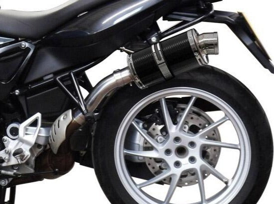 Delkevic, DELKEVIC BMW F800GT Slip-on Exhaust DS70 9" Carbon