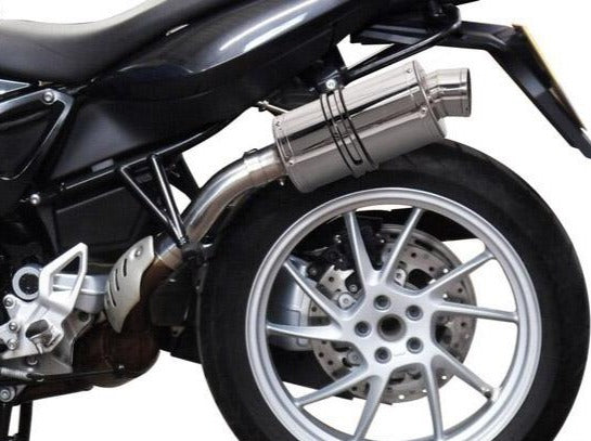 Delkevic, DELKEVIC BMW F800GT Slip-on Exhaust SS70 9"