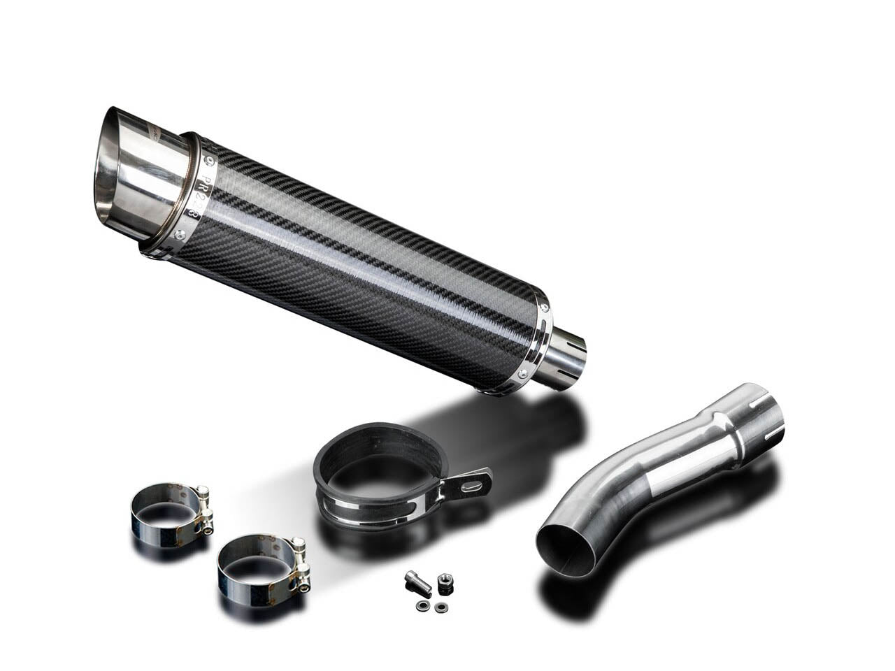 Delkevic, DELKEVIC BMW F800R (09/16) Slip-on Exhaust DL10 14" Carbon