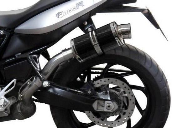 Delkevic, DELKEVIC BMW F800R (09/16) Slip-on Exhaust DS70 9" Carbon