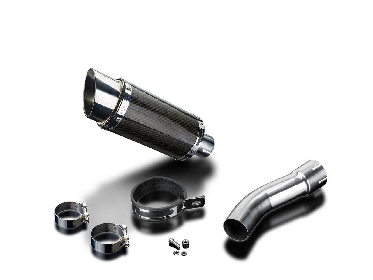 Delkevic, DELKEVIC BMW F800R (09/16) Slip-on Exhaust Mini 8" Carbon