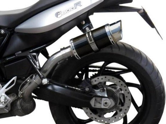 Delkevic, DELKEVIC BMW F800R (09/16) Slip-on Exhaust Mini 8" Carbon