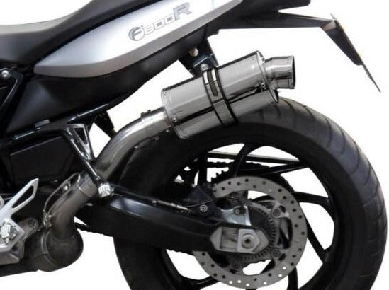 Delkevic, DELKEVIC BMW F800R (09/16) Slip-on Exhaust SS70 9"