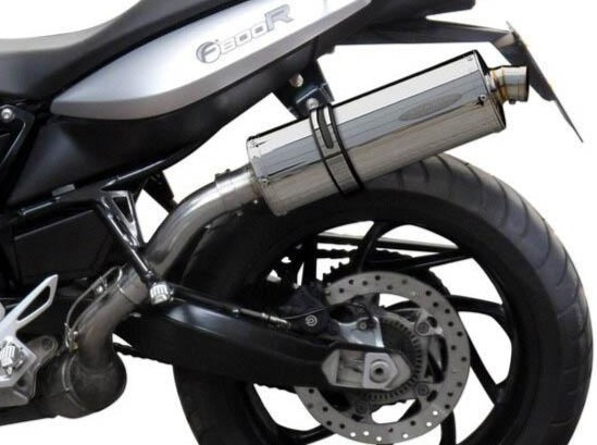 Delkevic, DELKEVIC BMW F800R (09/16) Slip-on Exhaust Stubby 14"