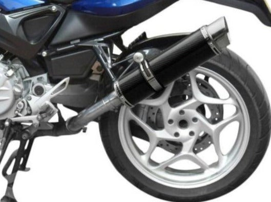 Delkevic, DELKEVIC BMW F800S / F800ST Slip-on Exhaust DL10 14" Carbon