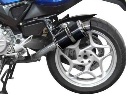 Delkevic, DELKEVIC BMW F800S / F800ST Slip-on Exhaust DS70 9" Carbon