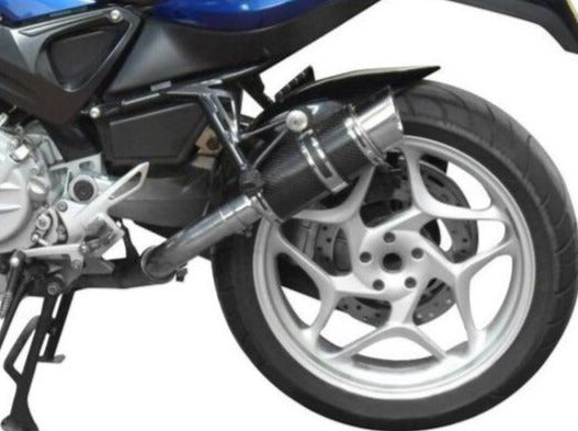 Delkevic, DELKEVIC BMW F800S / F800ST Slip-on Exhaust Mini 8" Carbon