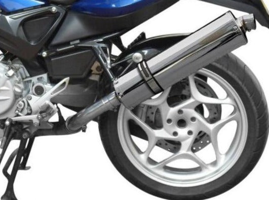 Delkevic, DELKEVIC BMW F800S / F800ST Slip-on Exhaust Stubby 18"