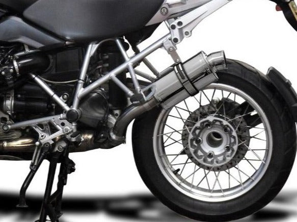 Delkevic, DELKEVIC BMW R1200GS (10/12) Slip-on Exhaust SS70 9"