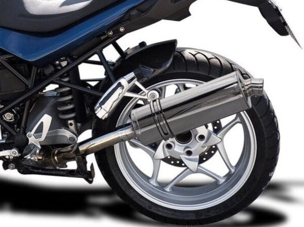 Delkevic, DELKEVIC BMW R1200R (06/10) Slip-on Exhaust Stubby 14"