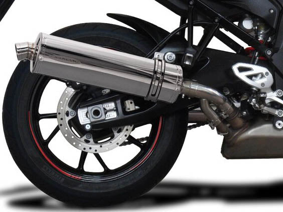 Delkevic, DELKEVIC BMW S1000XR (15/19) Slip-on Exhaust Stubby 18"