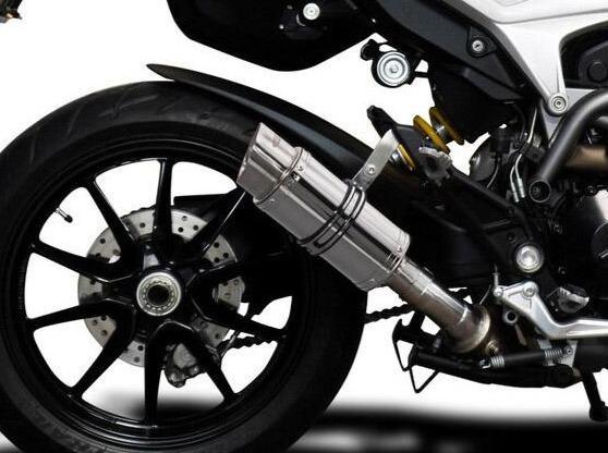 Delkevic, DELKEVIC Ducati Hypermotard 939/821 Slip-on Exhaust Mini 8"