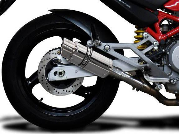 Delkevic, DELKEVIC Ducati Monster 620 Slip-on Exhaust Mini 8"