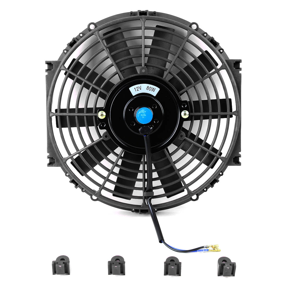 CAAP, Pair Universal 10" Radiator Cooling Fan + Mounting Kit