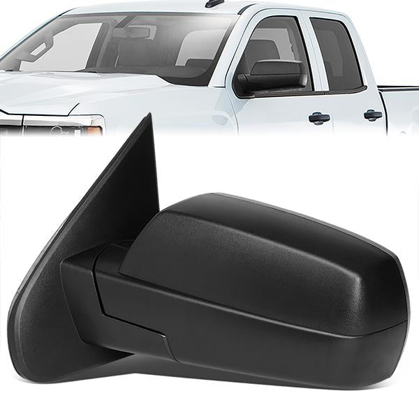 CAAP, Powered Heated Side View Mirror (Left) 14-18 Chevy Silverado GMC Sierra