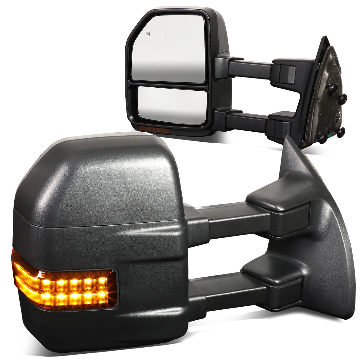 CAAP, Powered Heated Towing Mirrors (Pair)08-16 Ford F250-F550 Super Duty