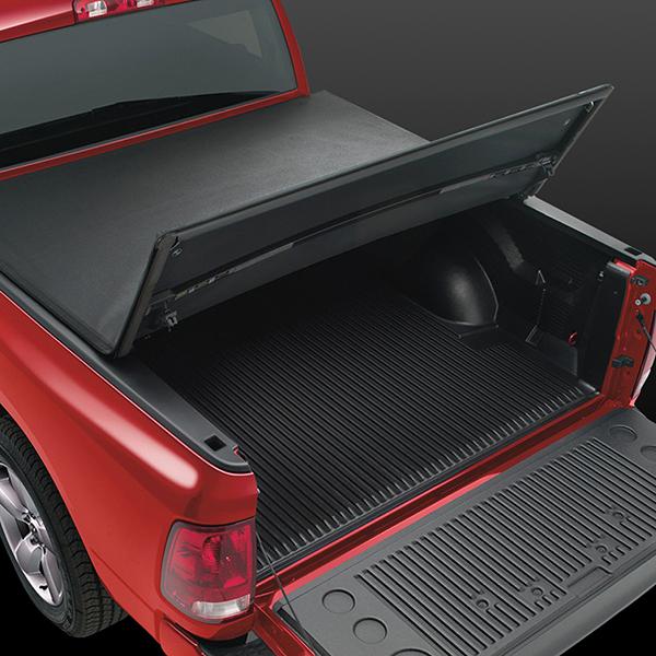 DNA Motoring, Soft Vinyl Tri-Fold Tonneau Cover 07-13 Toyota Tundra 5.5 ft. Bed