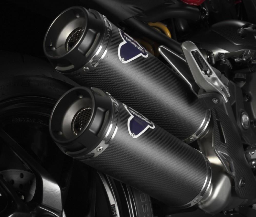 Termignoni, TERMIGNONI Ducati Monster 1200 (14/16) Carbon Dual Slip-on Exhaust